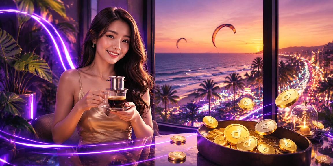 Người chơi Việt Nam chơi game casino tại quán cà phê